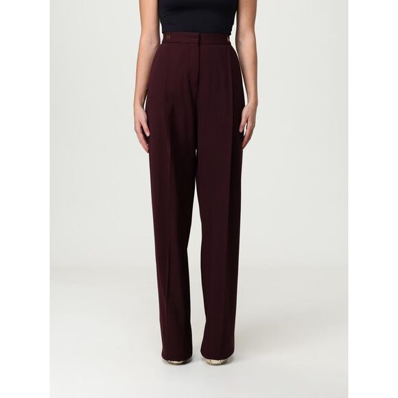 Elisabetta Franchi Pants Woman Wine